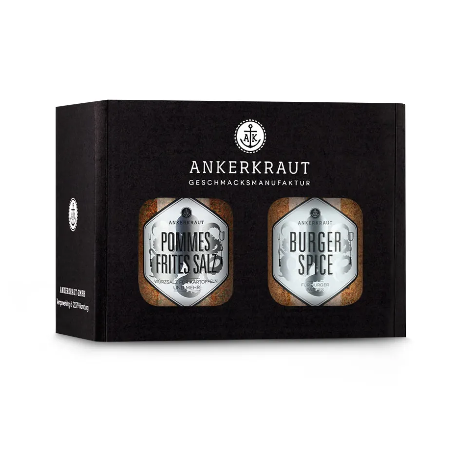 Burger Gewürz-Box