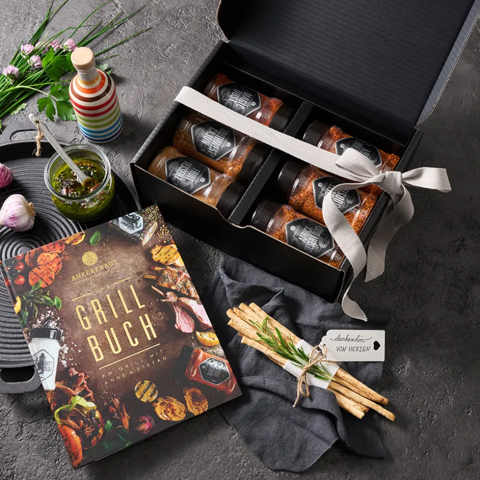 Grillbuch Set
