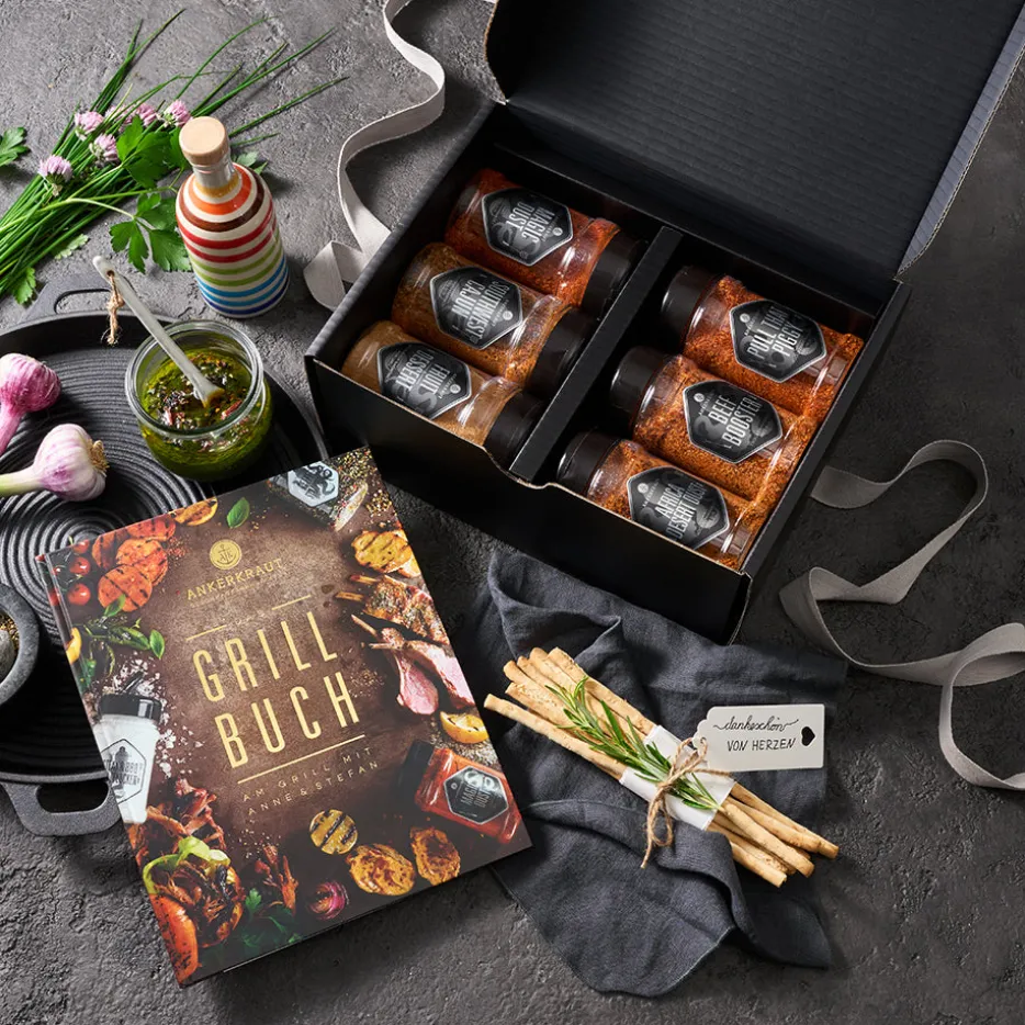 Grillbuch Set
